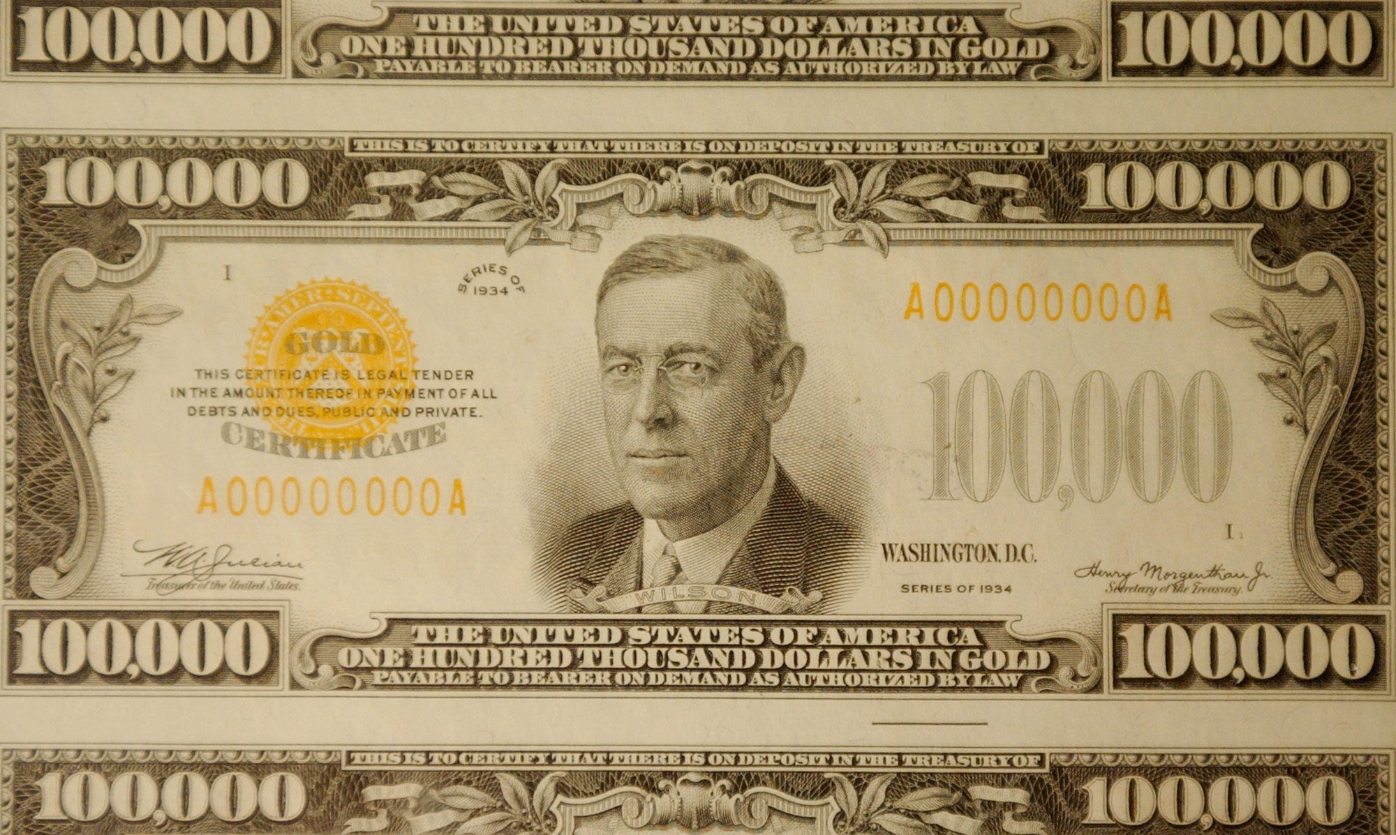 100000 1 0 1 3. Купюра 1000 долларов США 1934. Самая крупная купюра доллара. 1000 000 Долларов купюра. Самая большая купюра доллара 1000.